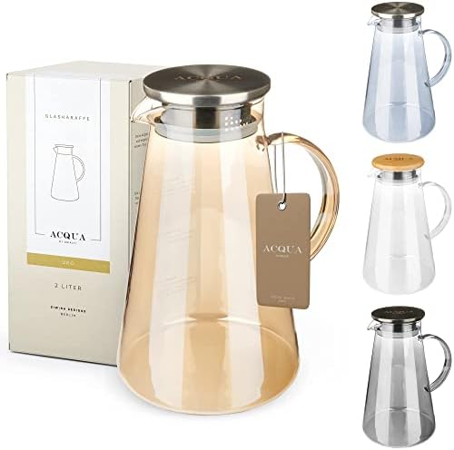 Szklana karafka 2 l – złota