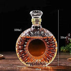 Decanter with stopper and stand
