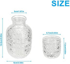 Nocna karafka z kieliszkiem