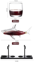 Rekin – karafka na stojaku