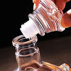 Decanter with stopper and stand