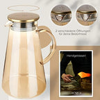 Szklana karafka 2 l – złota